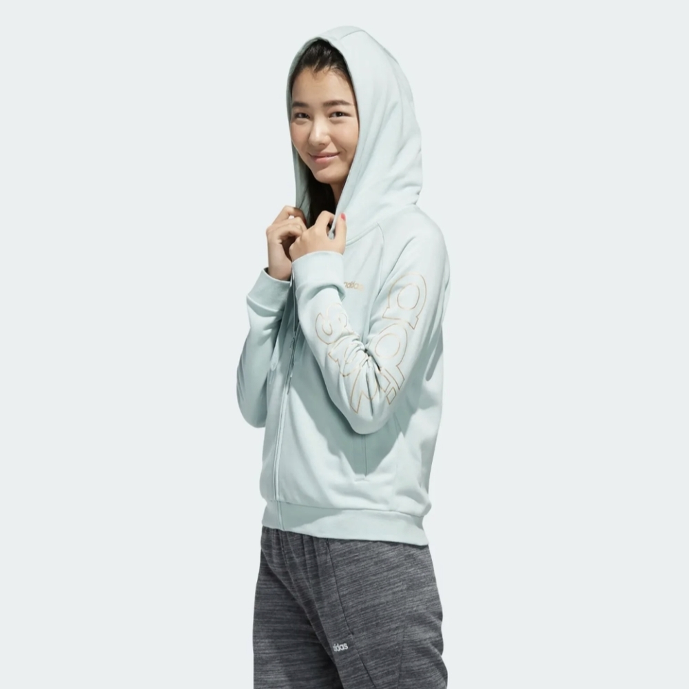 ADIDAS ESSENTIALS HOODED TRACK JACKET - Picture 4 of 11